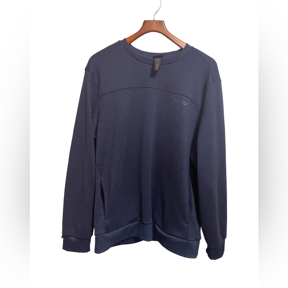 Lot Of 3 Spyder Men's‎ XL Crewneck Bonded Fleece Sweatshirts W/Pockets NWOT